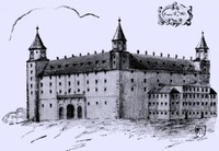 Bratislavský hrad - kresba